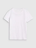 Koszulki i topy damskie - T-shirt damski bawełniany dładki 4F 4FWMM00TTSHF2356-10S Biały Roz. XS - miniaturka - grafika 1