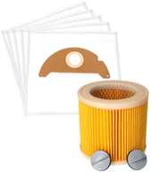 Worki do odkurzaczy - WORKI FILTR WŁÓKNINOWY KARCHER WD2 TYP 6.904.322.0 5 szt + filtr - miniaturka - grafika 1