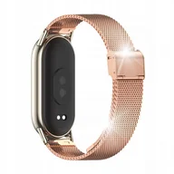 Akcesoria do smartwatchy - METALOWA BRANSOLETA DO XIAOMI MI SMART BAND 8 8 NFC, MILANESEBAND, OPASKA - miniaturka - grafika 1
