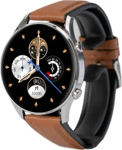 Oromed Oro-Fit 8 Pro Brązowy - Smartwatch - miniaturka - grafika 1
