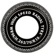 Akcesoria do basenów - Dmuchane koło do pływania opona 90 cm JiLong - miniaturka - grafika 1