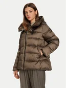 Kurtki damskie - Bomboogie Kurtka puchowa Rome GW6012TDLC5 Zielony Regular Fit - miniaturka - grafika 1