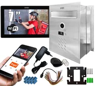Wideodomofony - Wideodomofon dwużyłowy ze skrzynką na listy 5tech 82218 Virgo 7&quot;(B) Aplikacja WiFi - miniaturka - grafika 1