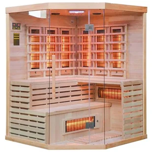 Sauna na podczerwień 150X150X200CM MO-EA3CRK Infrared Mazur - Sauny - miniaturka - grafika 1