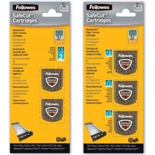 Fellowes Ostrza do ciecia prostego - wymienne, 2 sztuki, 5411401 - Akcesoria do laminatorów - miniaturka - grafika 1