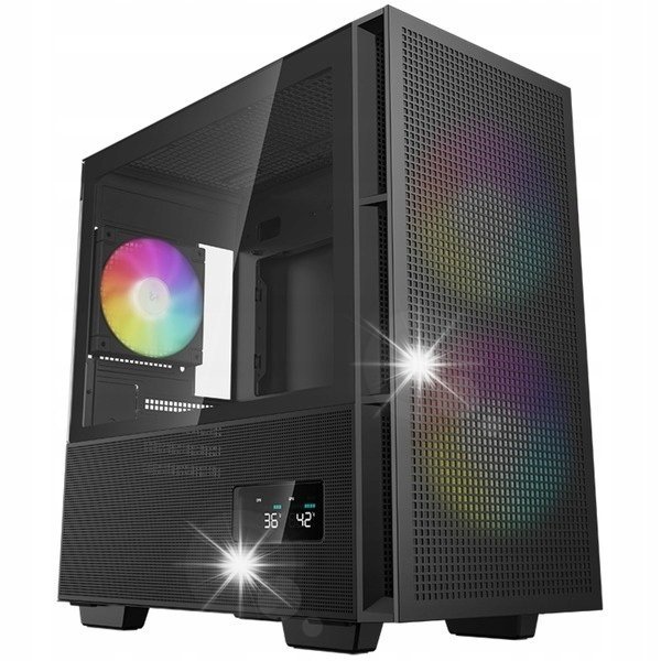 Obudowa do komputera DeepCool CH360 Digital Micro ATX Okno Czarna