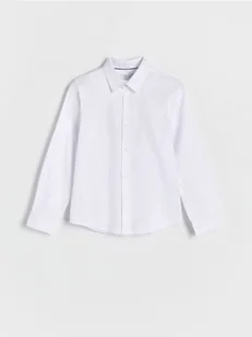 Reserved - Koszula regular fit - biały - Moda i Uroda OUTLET - miniaturka - grafika 1