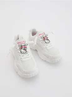 Reserved - Lekkie sneakersy Hello Kitty - biały - Buty dla dziewczynek - miniaturka - grafika 1