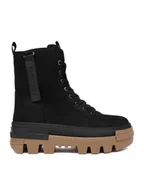 Botki damskie - G-Star Raw Trzewiki CEO-WI16-PATTRICK-01 Czarny - miniaturka - grafika 1