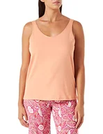 Koszulki i topy damskie - women'secret Damski tank top ze 100% bawełny, dwustronny, pomarańczowy T-shirt, rozmiar L, pomarańczowy, L - miniaturka - grafika 1