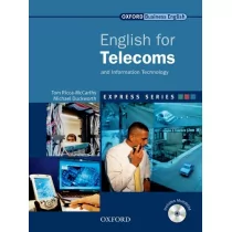 Michael Duckworth English for telecoms student&#039;s book with cd-rom - Sieci i serwery - miniaturka - grafika 1
