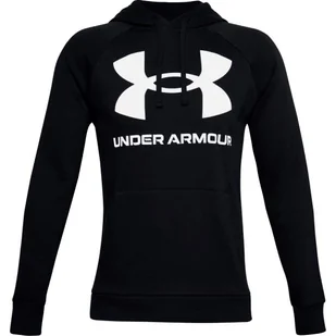 Bluza męska Under Armour  Rival Fleece Big Logo HD-BLK L - Bluzy sportowe męskie - miniaturka - grafika 1