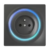 Budowa OUTLET - FIBARO FIBARO Walli Outlet Z-wave czarny FGWOE-011-8 - miniaturka - grafika 1