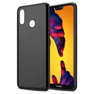 Etui i futerały do telefonów - Cadorabo pokrowiec ochronny do Huawei P20 LITE 2018 / NOVA 3E w kolorze czarnym pokrowiec ochronny silikonowe etui z TPU - miniaturka - grafika 1