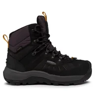 Buty trekkingowe męskie - Trekkingi Keen Revel IV Mid Polar 1023618 Czarny - miniaturka - grafika 1