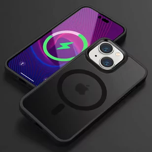 Etui ochronne na telefon MagMat Case do MagSafe do Apple iPhone 13 Mini Matte Black - Etui i futerały do telefonów - miniaturka - grafika 2