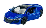 Samochody i pojazdy dla dzieci - WELLY 2015 HONDA NSX NIEBIESKA 1:34 SAMOCHÓD NOWY METALOWY MODEL - miniaturka - grafika 1