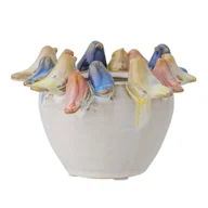 Donice - Kamionkowa osłonka na doniczkę ø 12,5 cm Eanna – Bloomingville - miniaturka - grafika 1