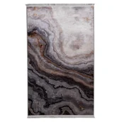 Dywany - Dywan drukowany AGAT petra 50 x 80 cm szary - miniaturka - grafika 1