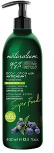 Balsam do ciała Naturalium Super Food Blueberry Antioxidant Body Lotion 400 ml (8435283612008) - Balsamy i kremy do ciała - miniaturka - grafika 1