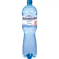 Woda - Ustronianka Biała Naturalna woda mineralna gazowana 1,5l - miniaturka - grafika 1