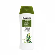 Szampony do włosów - Szampon przeciwłupieżowy Babaria Nourishing Shampoo Olive Oil 400 ml (8410412220255) - miniaturka - grafika 1