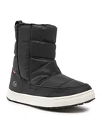 Buty dla dziewczynek - Viking Śniegowce Hoston R Wp 3-91600-2 Czarny - miniaturka - grafika 1