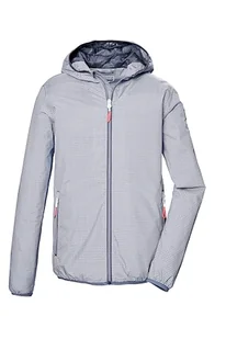 killtec Damska kurtka funkcyjna/kurtka przeciwdeszczowa z kapturem, pakowalna KOS 109 WMN JCKT, denim, 50, 42955-000 - Kurtki damskie - miniaturka - grafika 1