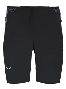 Salewa Szorty funkcyjne "Pedroc Cargo 3 Durastretch" w kolorze czarnym - Spodnie sportowe damskie - miniaturka - grafika 1