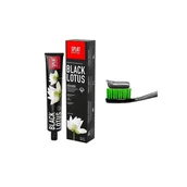 Pasty do zębów - Lbiotica Special Black Lotus czarna pasta z aktywnym węglem i z ekstraktem lotusu i orchidei 75 ml HM3433 - miniaturka - grafika 1