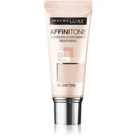 Podkłady do twarzy - Maybelline Affinimat 03 Light Sand Beige - miniaturka - grafika 1