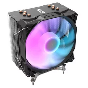 Darkflash Chłodzenie aktywne do procesora Darkflash S11 LED (radiator + wentylator 120x130) czarne S11 Black - Chłodzenie procesora - miniaturka - grafika 1