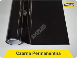 Folia okienna zaciemniająca Czarna permanentna - Akcesoria do okien - miniaturka - grafika 1
