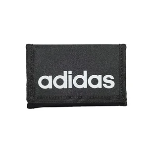 adidas Uniseks liniowy potrójnie składany portfel, czarny/biały, Rozmiar Uniwersalny - Portfele - miniaturka - grafika 1