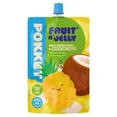 Owoce w puszkach i słoikach - Pokket Fruit'n'Jelly Pineapple Mus owocowy & nata de coco 150 g - miniaturka - grafika 1
