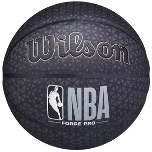 Wilson NBA Forge Pro Printed Ball WTB8001XB, unisex, piłki do koszykówki, Czarne - Koszykówka - miniaturka - grafika 1