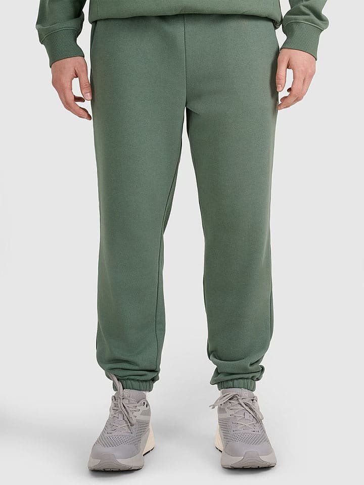 4F Spodnie dresowe w kolorze zielonym