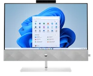 Zestawy komputerowe - HP Pavilion 24-k1305st AIO Core i5 11500T 1,5 GHz / 32 GB / 2 TB SSD / 23,8'' FullHD, dotyk / Win 11, biały - miniaturka - grafika 1