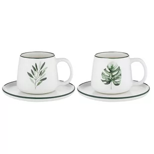 Filiżanka porcelanowa ze spodkiem Florina Jungle 240 ml - Filiżanki - miniaturka - grafika 1