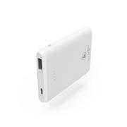 Powerbanki - Hama Powerbank Slim 5HD Power Pack 5000mAh Biały - miniaturka - grafika 1