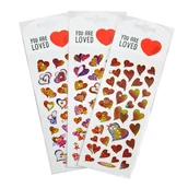 Dekoratorstwo - Naklejki, serca - miniaturka - grafika 1