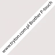 Drukarki kart i etykiet - Rurka termokurczliwa Brother 5,2mm czarny na biały - miniaturka - grafika 1