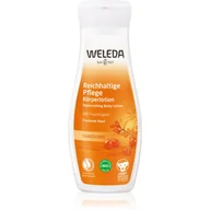 Balsamy i kremy do ciała - Weleda Sanddorn Replenishing mleczko do ciała 200 ml dla kobiet - miniaturka - grafika 1