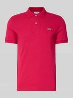 Koszulki męskie - Koszulka polo o kroju slim fit z czystej bawełny - miniaturka - grafika 1