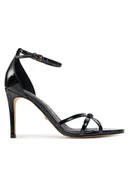 Sandały damskie - Guess Sandały FLJSPR PAF03 Czarny - miniaturka - grafika 1