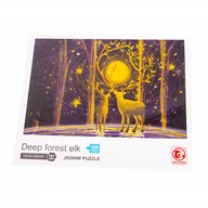 Puzzle - PUZZLE 1000el. Łoś w głębi lasu - miniaturka - grafika 1