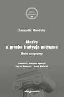 Filozofia i socjologia - Marks a grecka tradycja antyczna. Dwie rozprawy - miniaturka - grafika 1