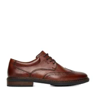 Półbuty męskie - Półbuty Rieker 17620-24 Brązowy - miniaturka - grafika 1