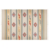 Dywany - Dywan bawełniany kilim 200 x 300 cm wielokolorowy APARAN - miniaturka - grafika 1