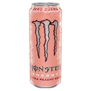 Monster Energy Ultra Peachy Keen Gazowany napój energetyzujący 500 ml - Napoje energetyczne i izotoniczne - miniaturka - grafika 1